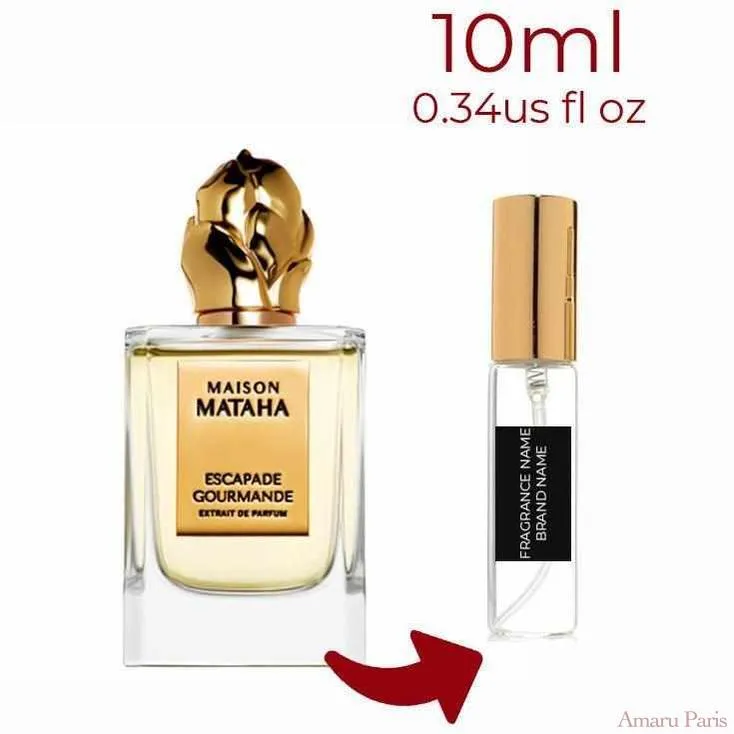 Escapade Gourmande Maison Mataha for women and men Decant Samples