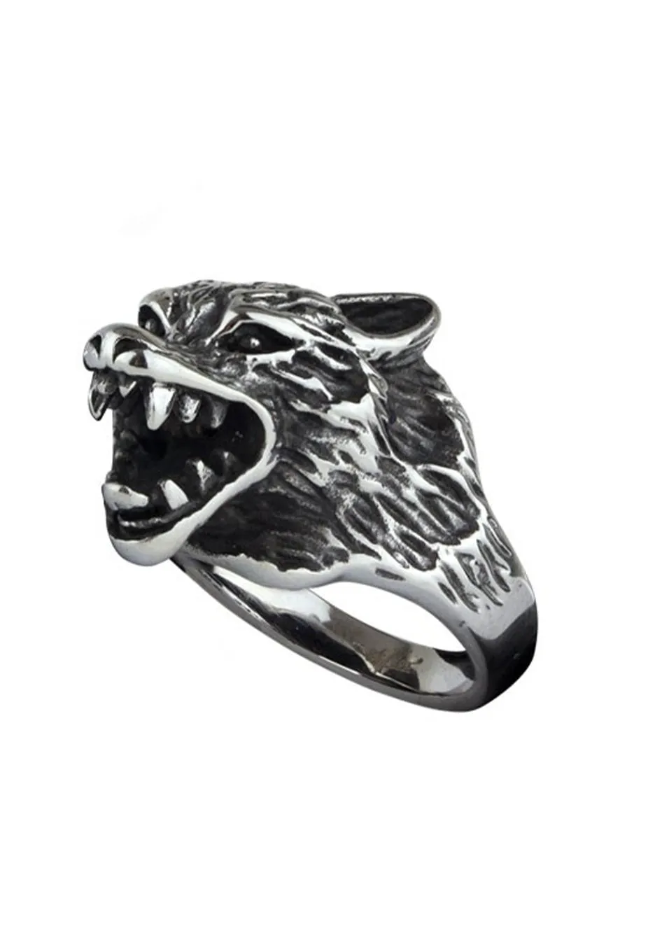 etNox - Wolf Silver - Ring