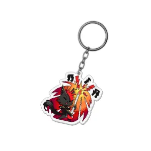 FeFe Punk Rock Acrylic Keychain