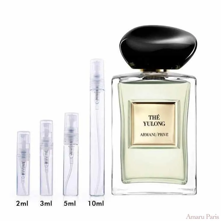 Giorgio Armani Yulong Tea for women and men Decant Samples