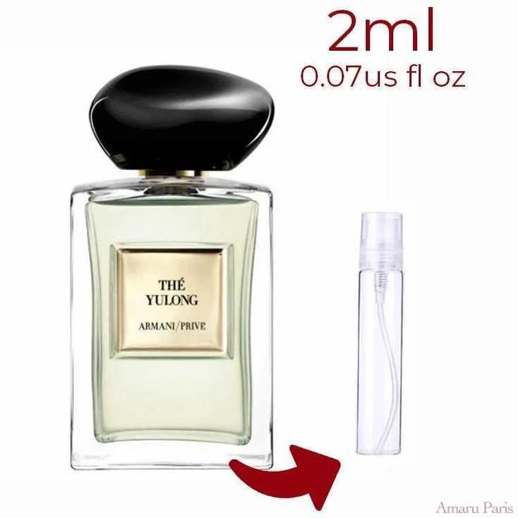 Giorgio Armani Yulong Tea for women and men Decant Samples