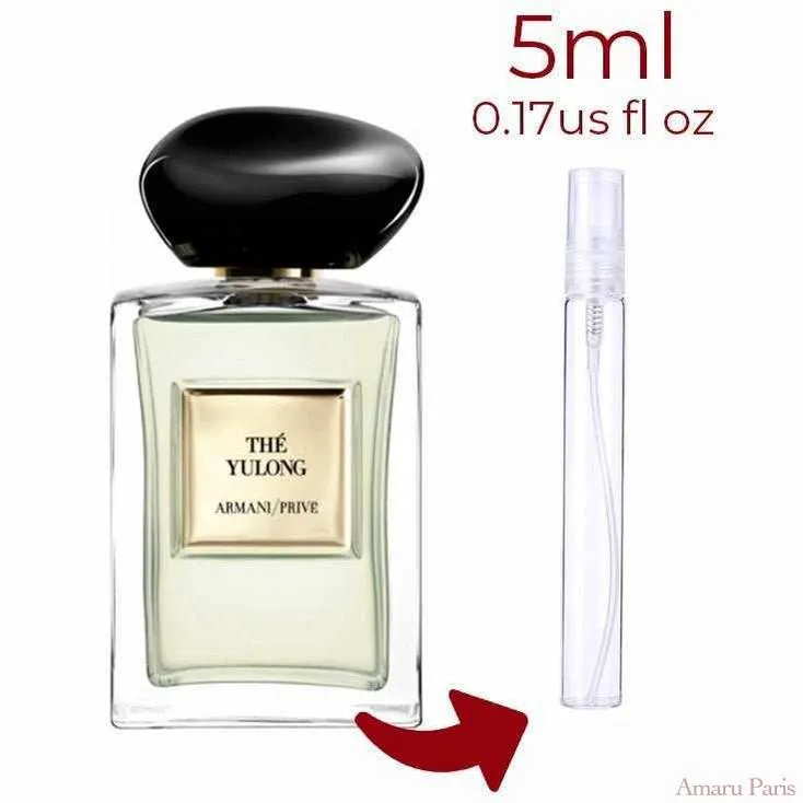 Giorgio Armani Yulong Tea for women and men Decant Samples