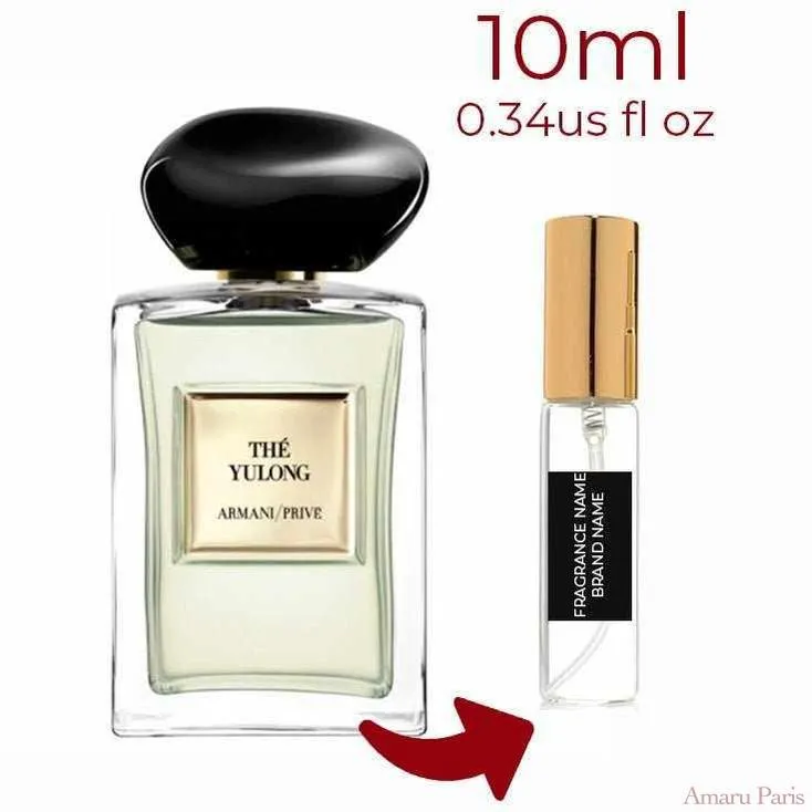 Giorgio Armani Yulong Tea for women and men Decant Samples