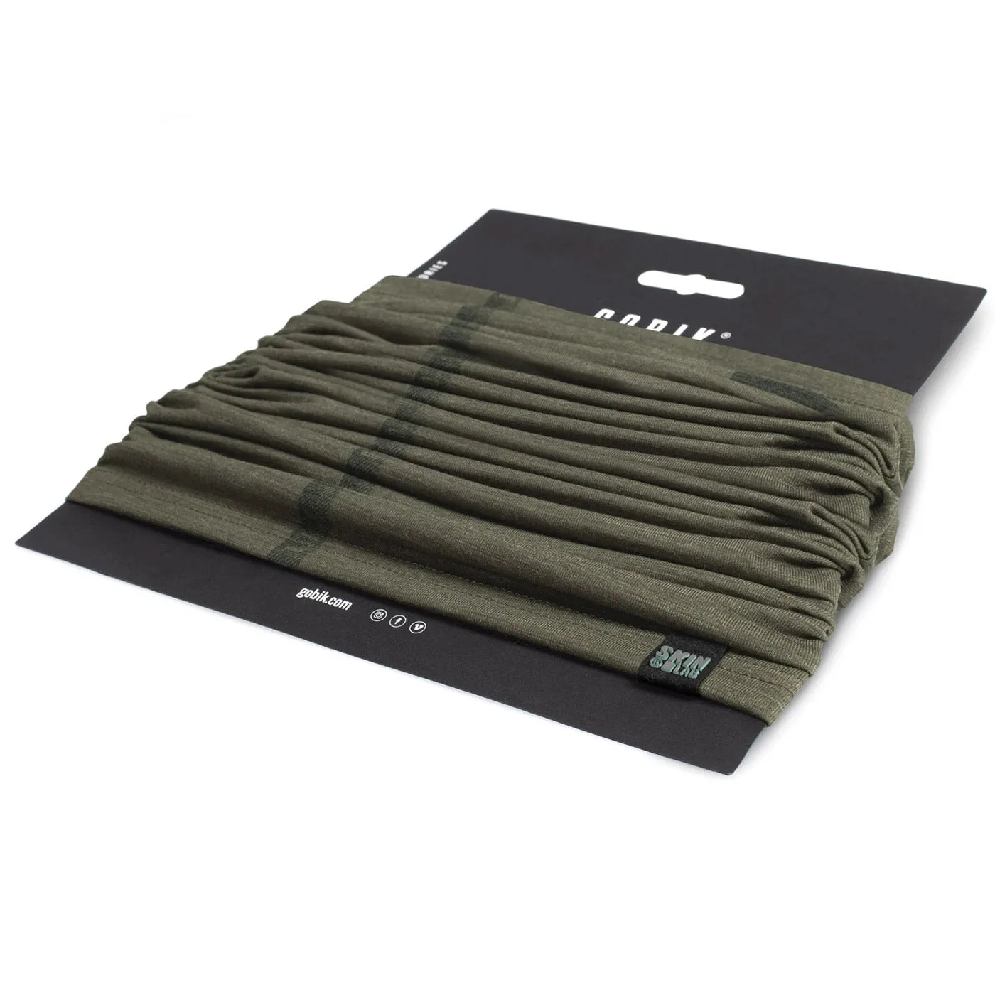 Gobik Merino Moonbah Black Lead neck warmer - Green