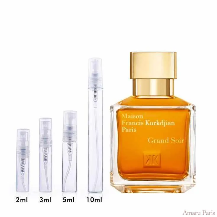 Grand Soir Maison Francis Kurkdjian for women and men Decant Fragrance Samples