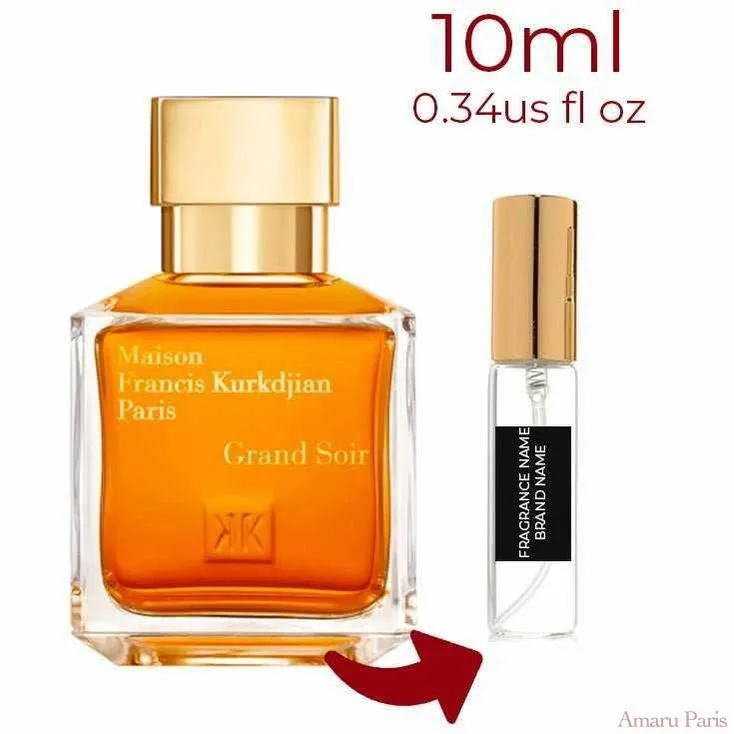 Grand Soir Maison Francis Kurkdjian for women and men Decant Fragrance Samples