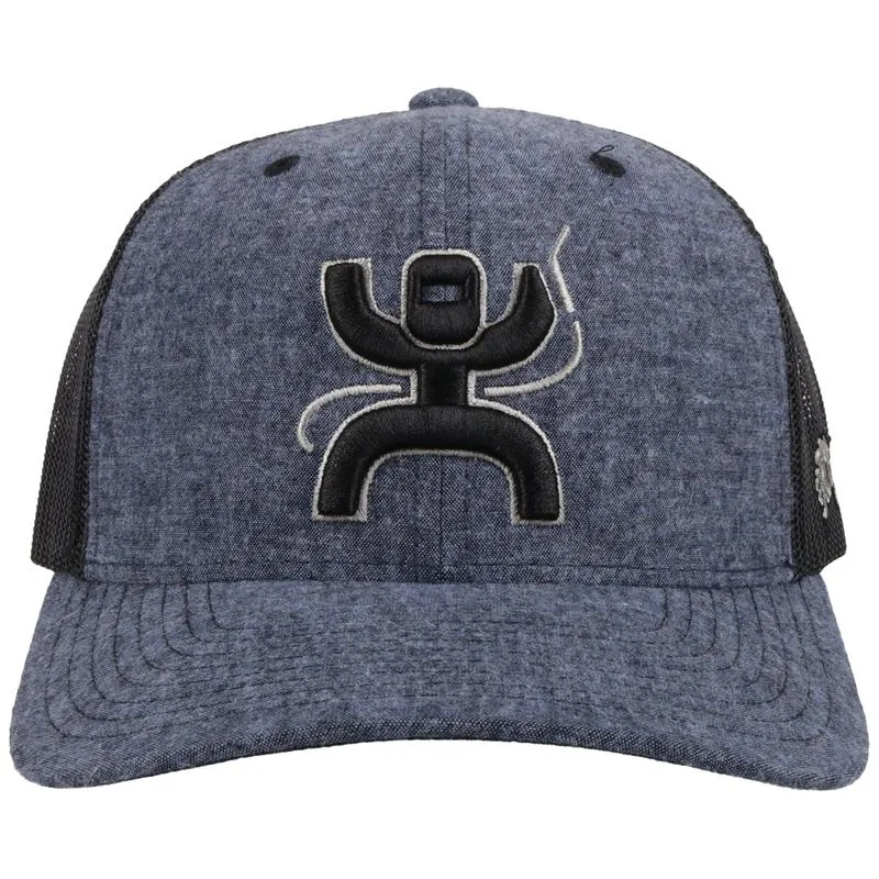 Hooey Arc Blue and Black Cap