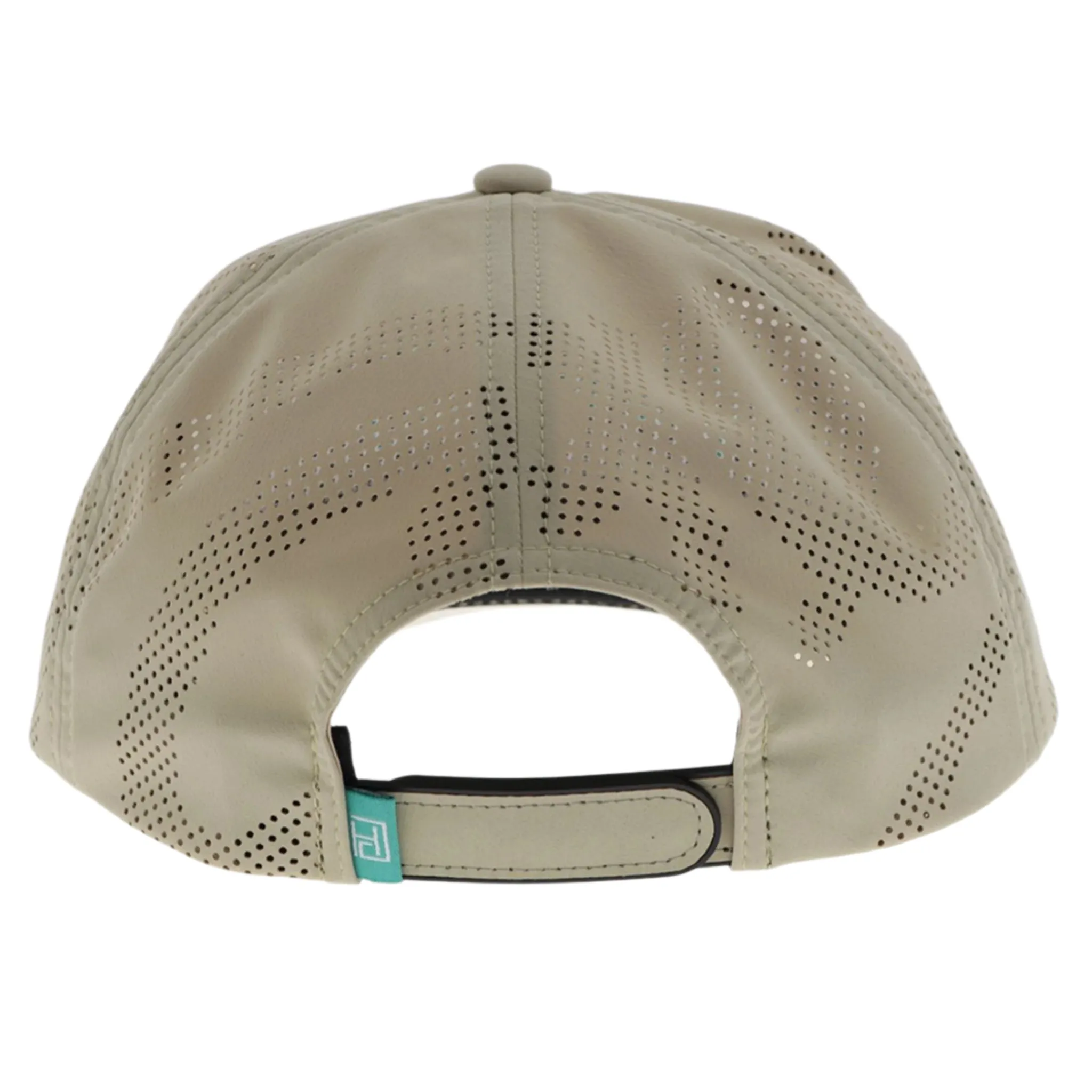 Hooey Cowboy Golf Tan/Teal Cap