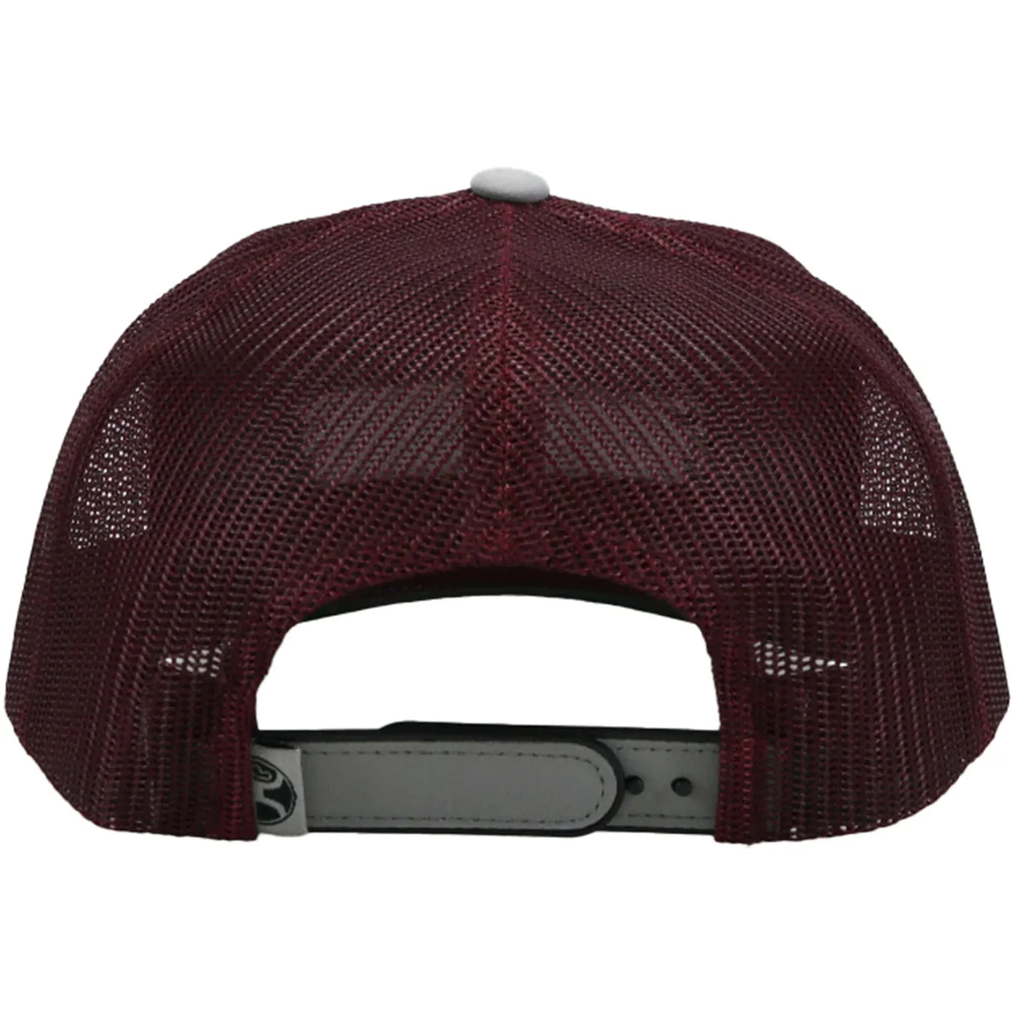Hooey Grey & Maroon Lockup Cap