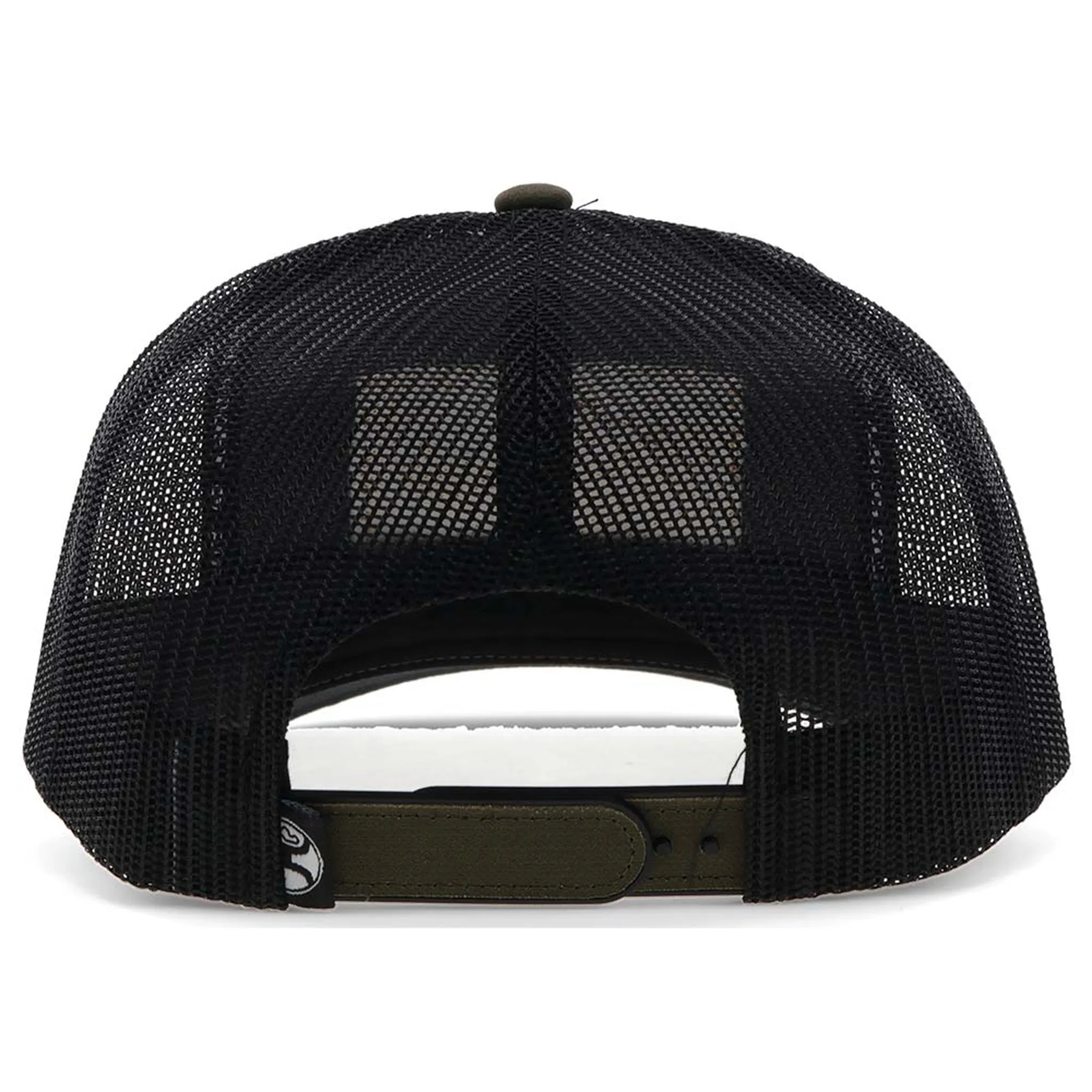 Hooey Rank Stock Olive Black Cap