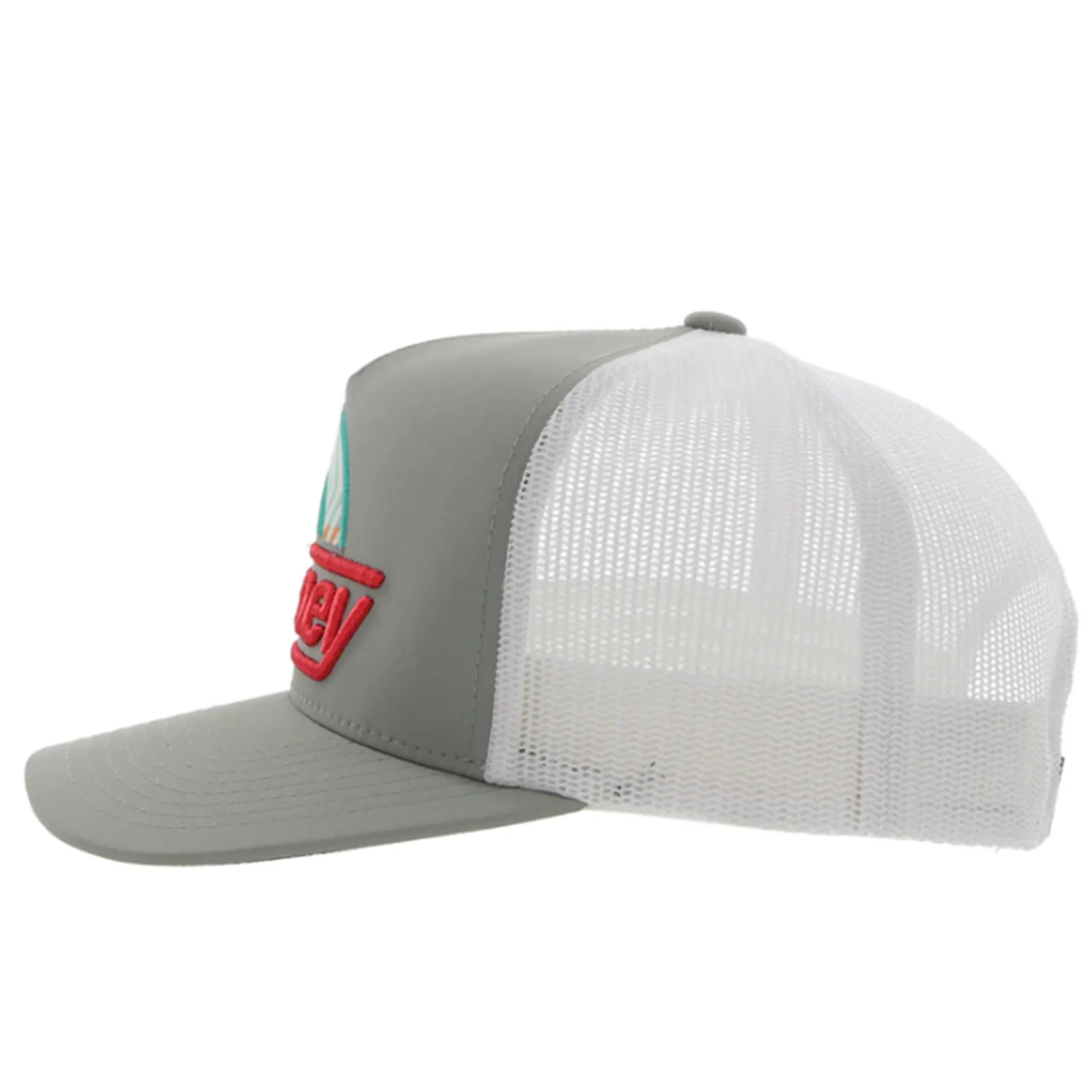 Hooey Suds Grey & White Cap