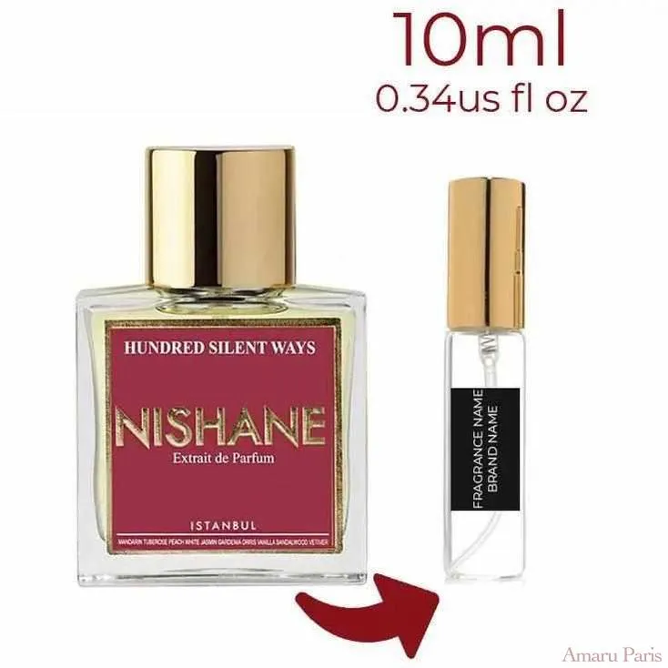 Hundred Silent Ways Nishane for women and men Decant Fragrance Samples
