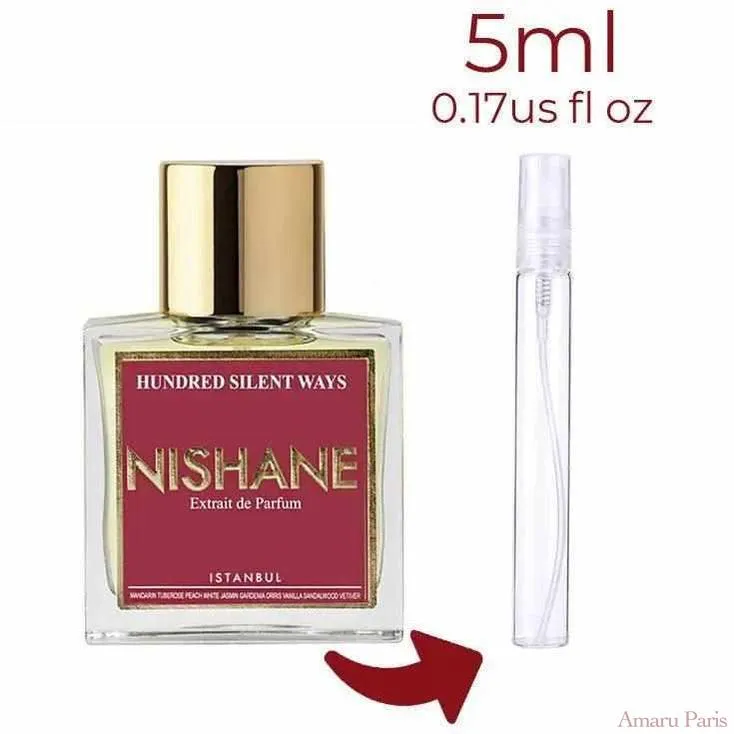 Hundred Silent Ways Nishane for women and men Decant Fragrance Samples