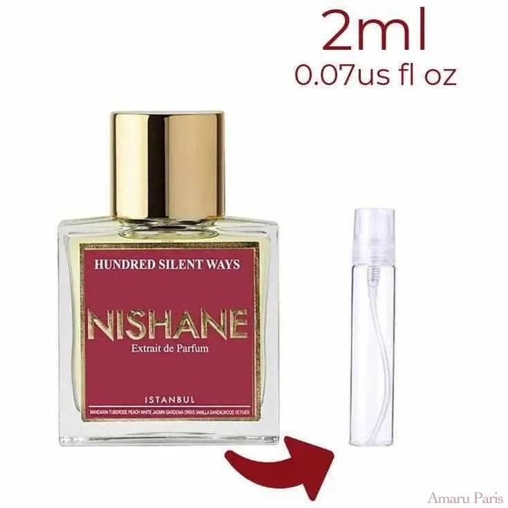 Hundred Silent Ways Nishane for women and men Decant Fragrance Samples