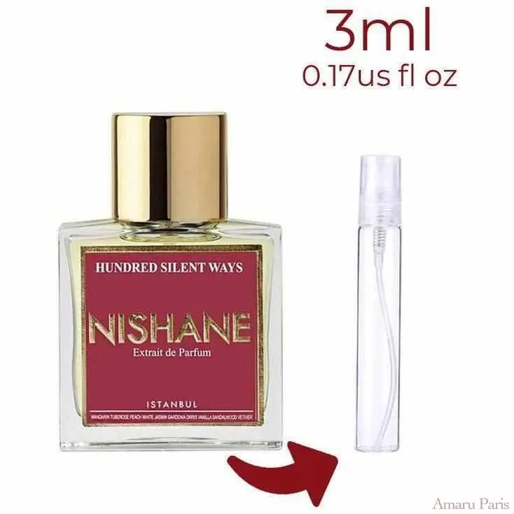 Hundred Silent Ways Nishane for women and men Decant Fragrance Samples