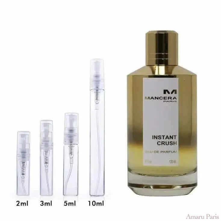 Instant Crush Mancera for women and men Decant Fragrance Samples