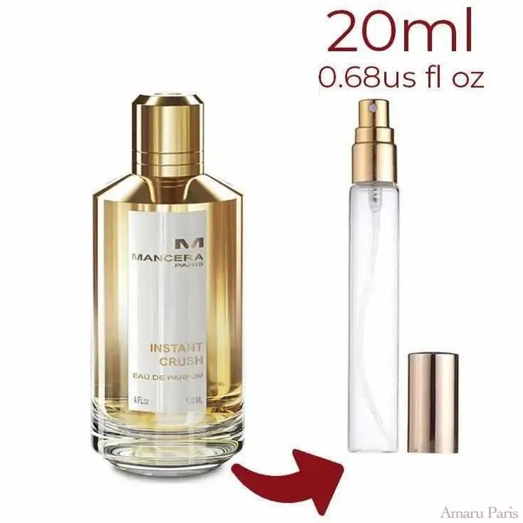 Instant Crush Mancera for women and men Decant Fragrance Samples