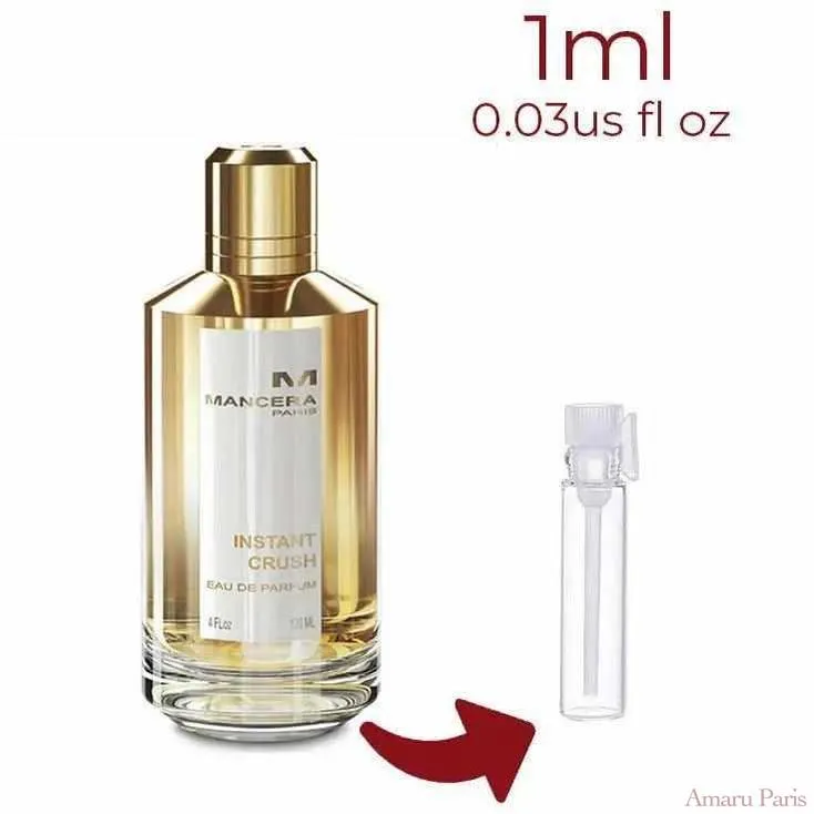 Instant Crush Mancera for women and men Decant Fragrance Samples