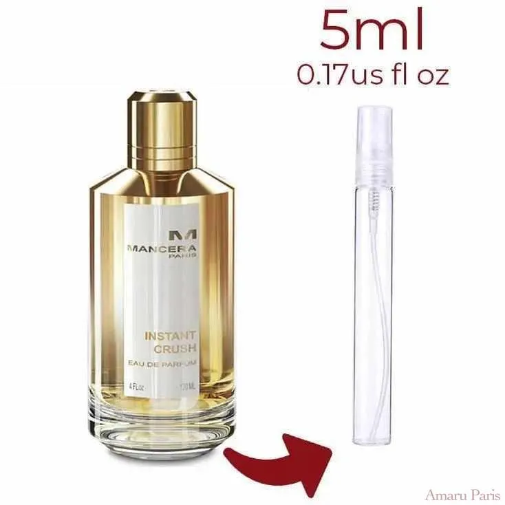 Instant Crush Mancera for women and men Decant Fragrance Samples
