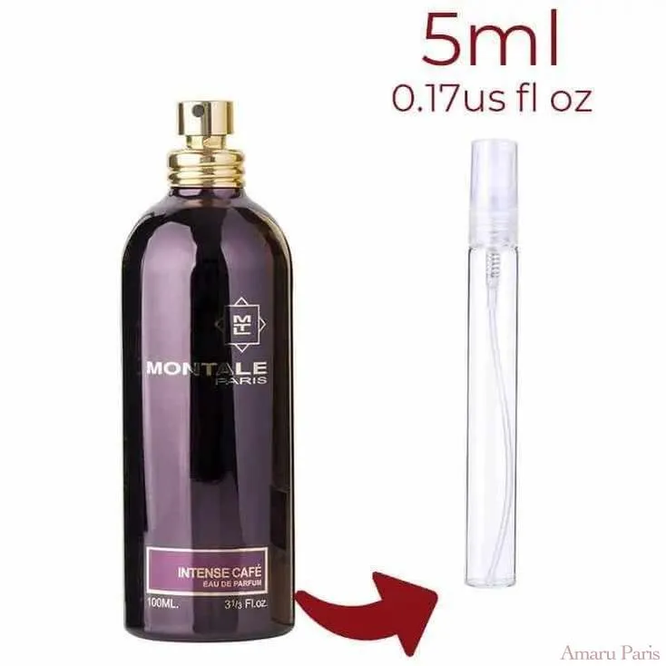 Intense Cafe Montale for women and men Decant Fragrance Samples