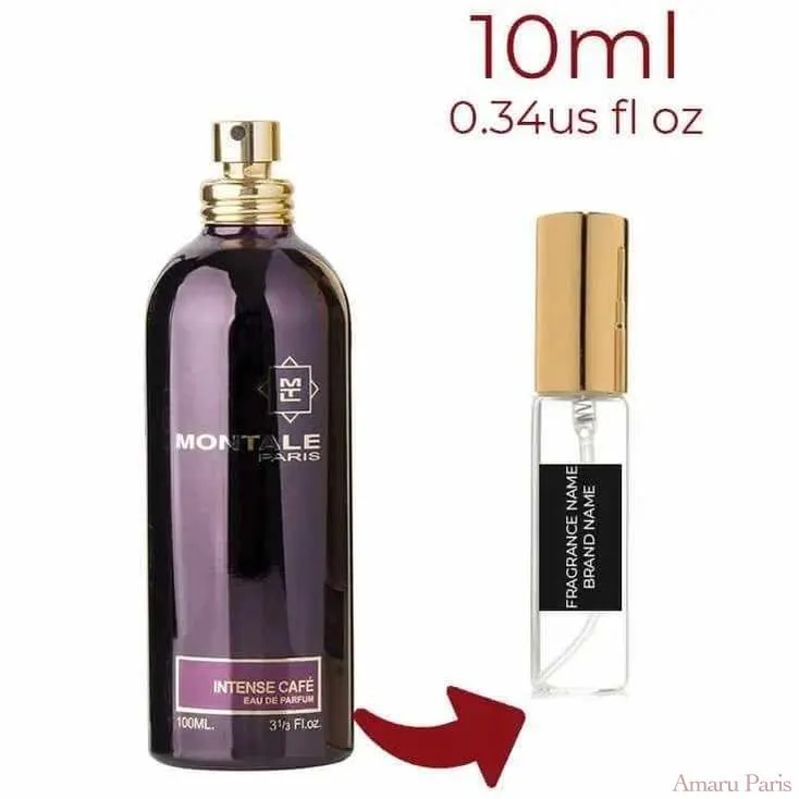Intense Cafe Montale for women and men Decant Fragrance Samples