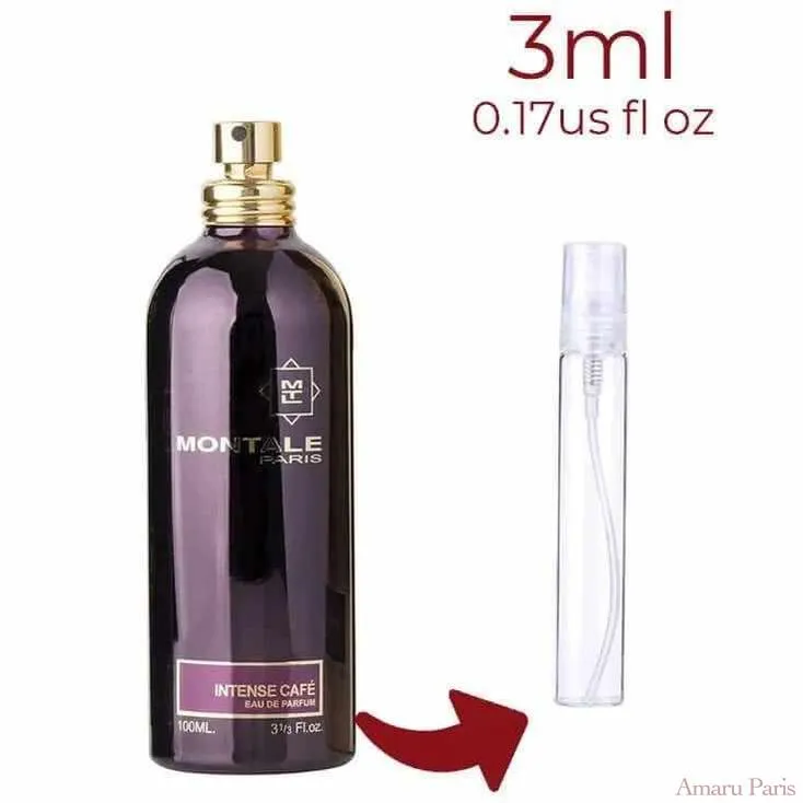 Intense Cafe Montale for women and men Decant Fragrance Samples