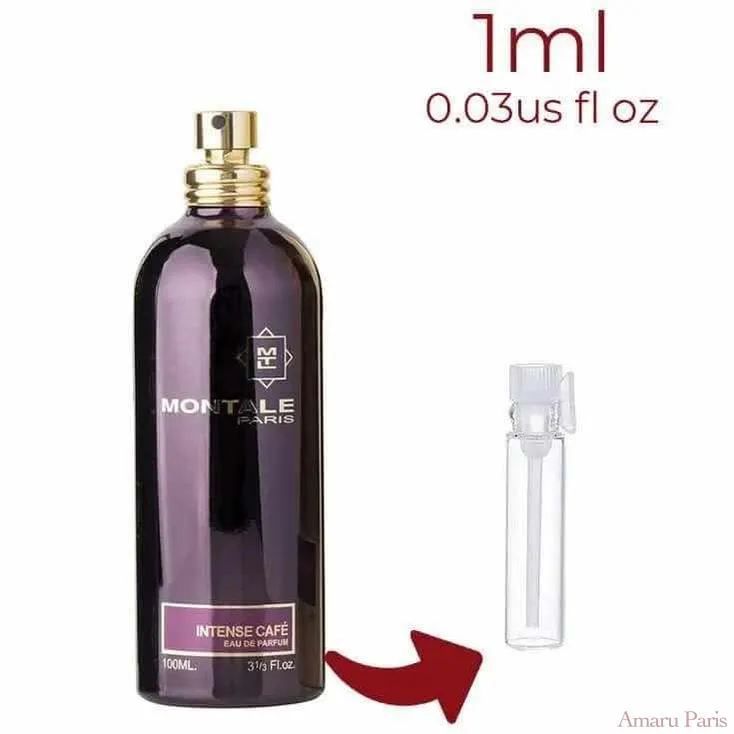 Intense Cafe Montale for women and men Decant Fragrance Samples