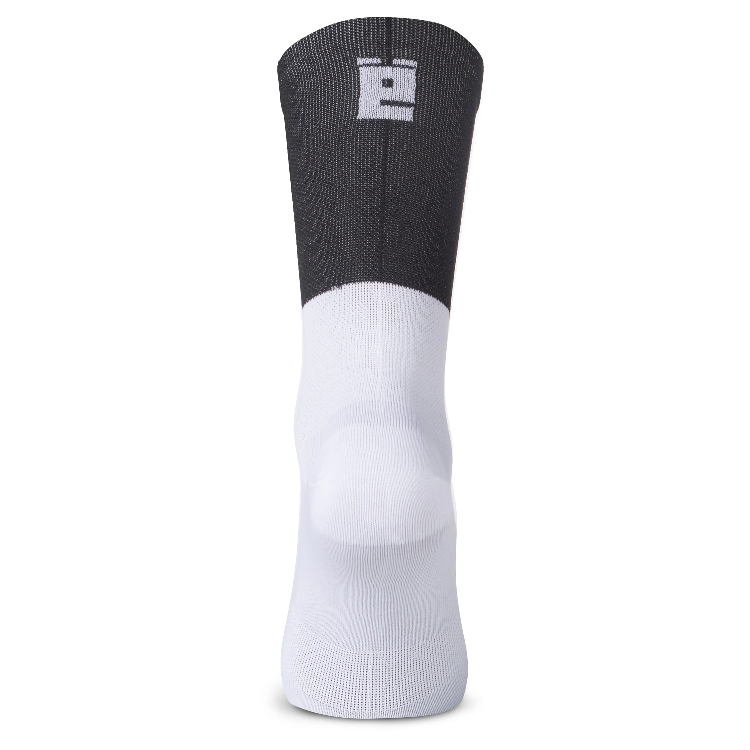 Jëuf Train Logo Socks - Black white 
