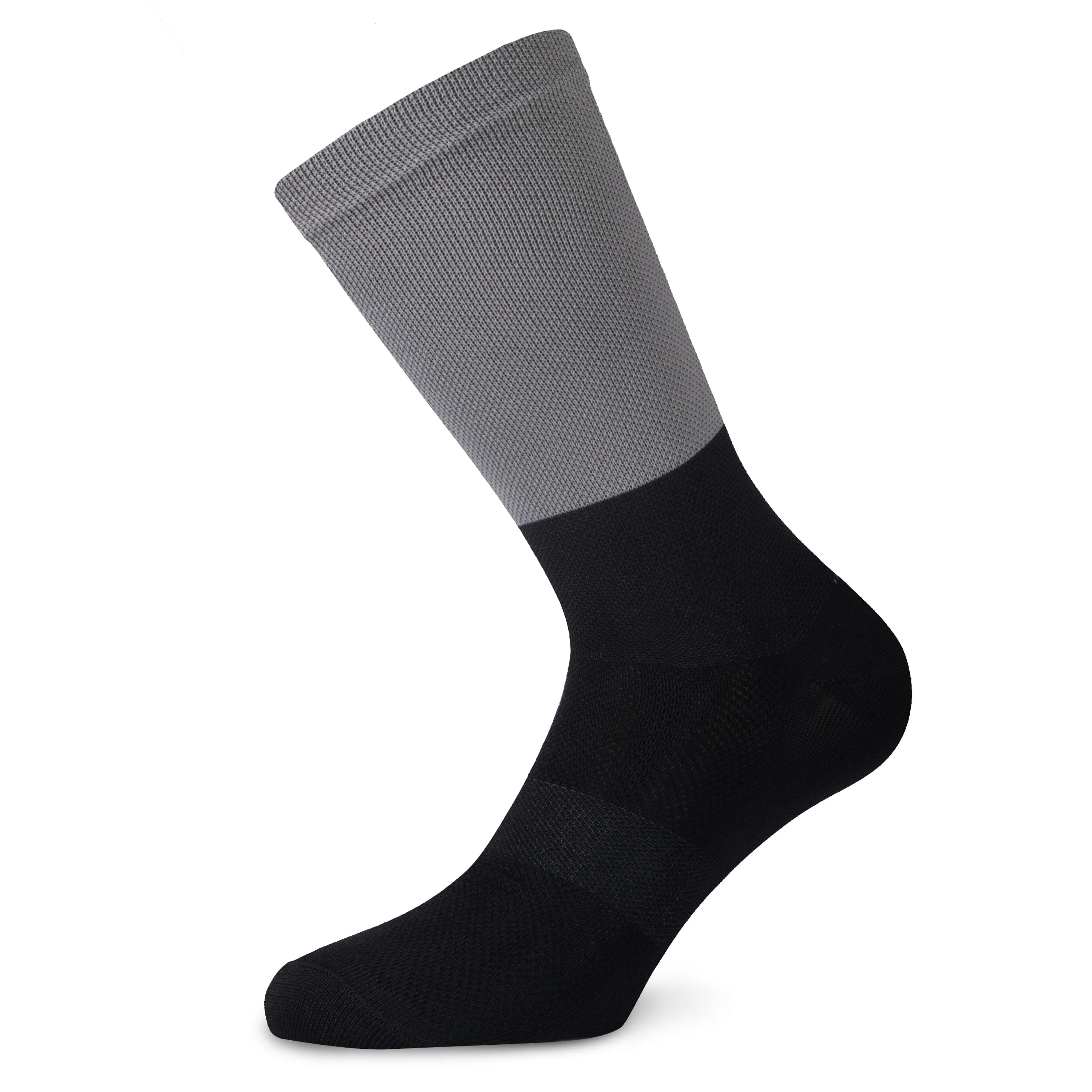Jëuf Train Logo Socks - Grey black 