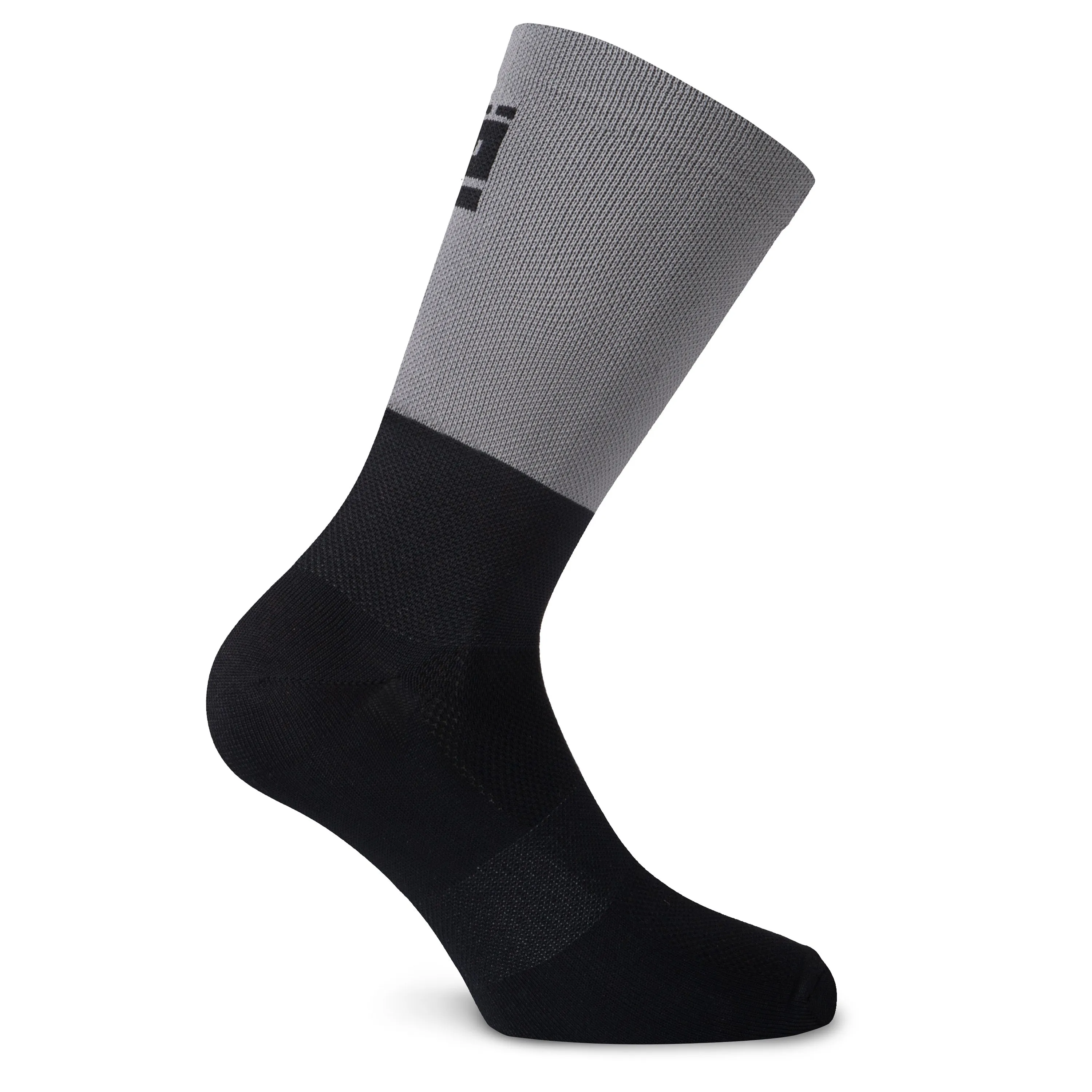 Jëuf Train Logo Socks - Grey black 