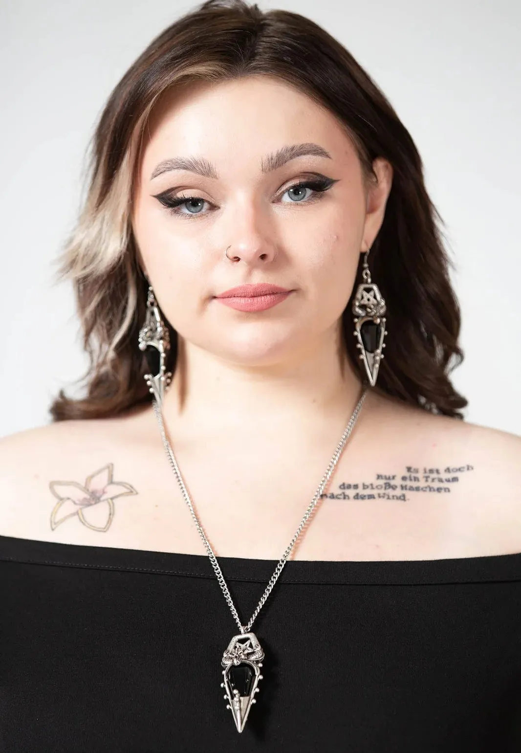 Killstar - Drogonight Silver - Necklace