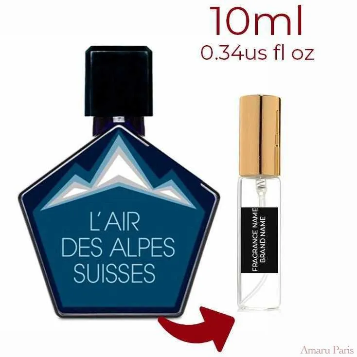 L'Air Des Alpes Suisses Tauer Perfumes for women and men Decant Samples