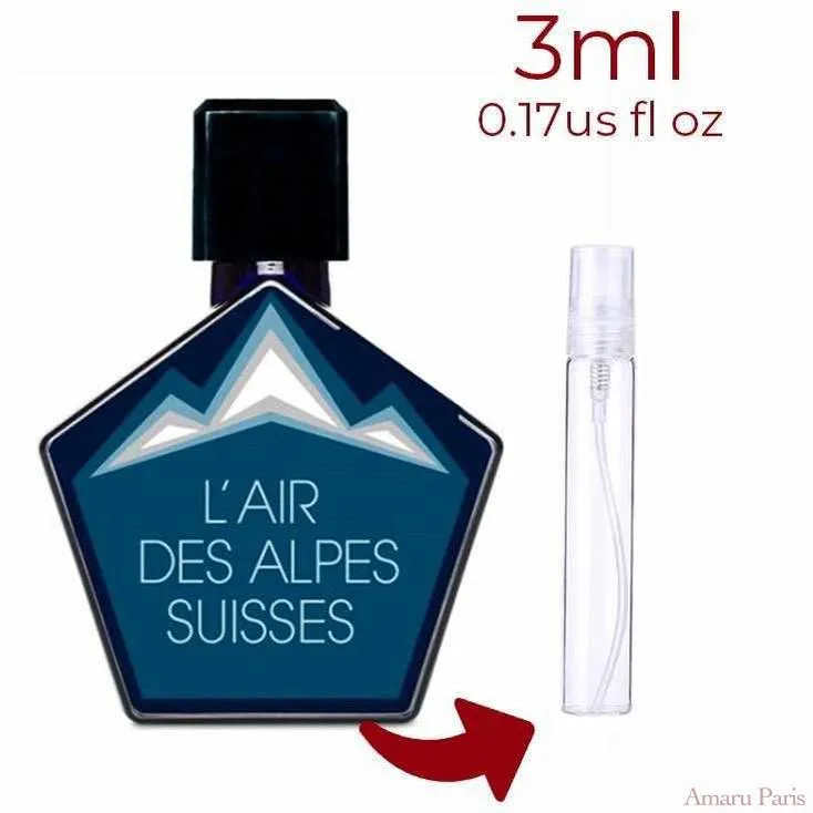 L'Air Des Alpes Suisses Tauer Perfumes for women and men Decant Samples