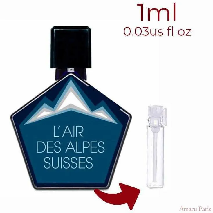L'Air Des Alpes Suisses Tauer Perfumes for women and men Decant Samples