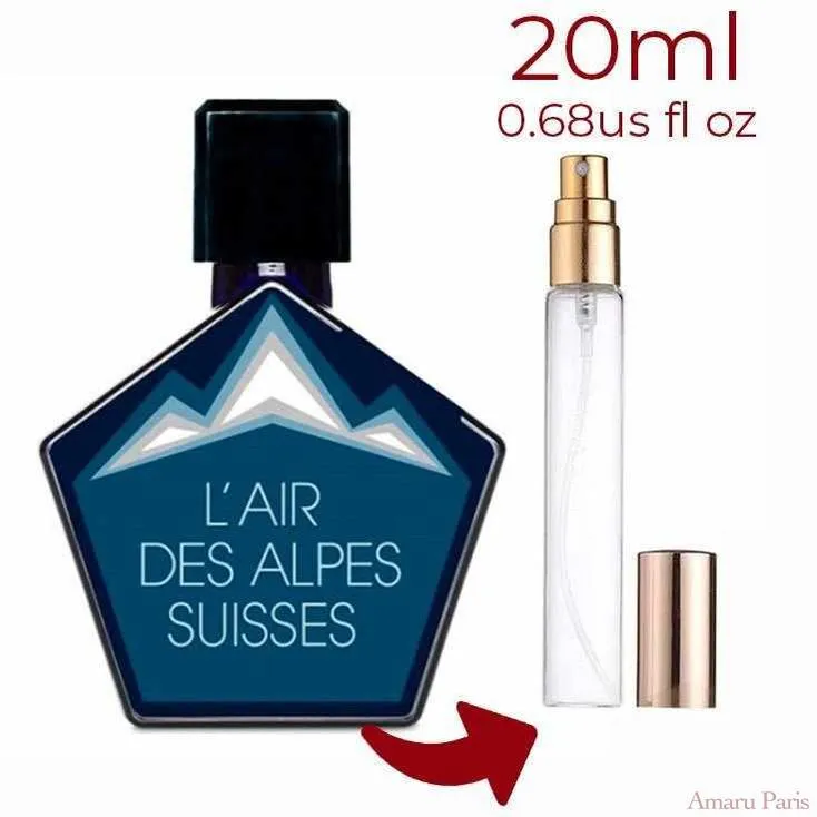 L'Air Des Alpes Suisses Tauer Perfumes for women and men Decant Samples