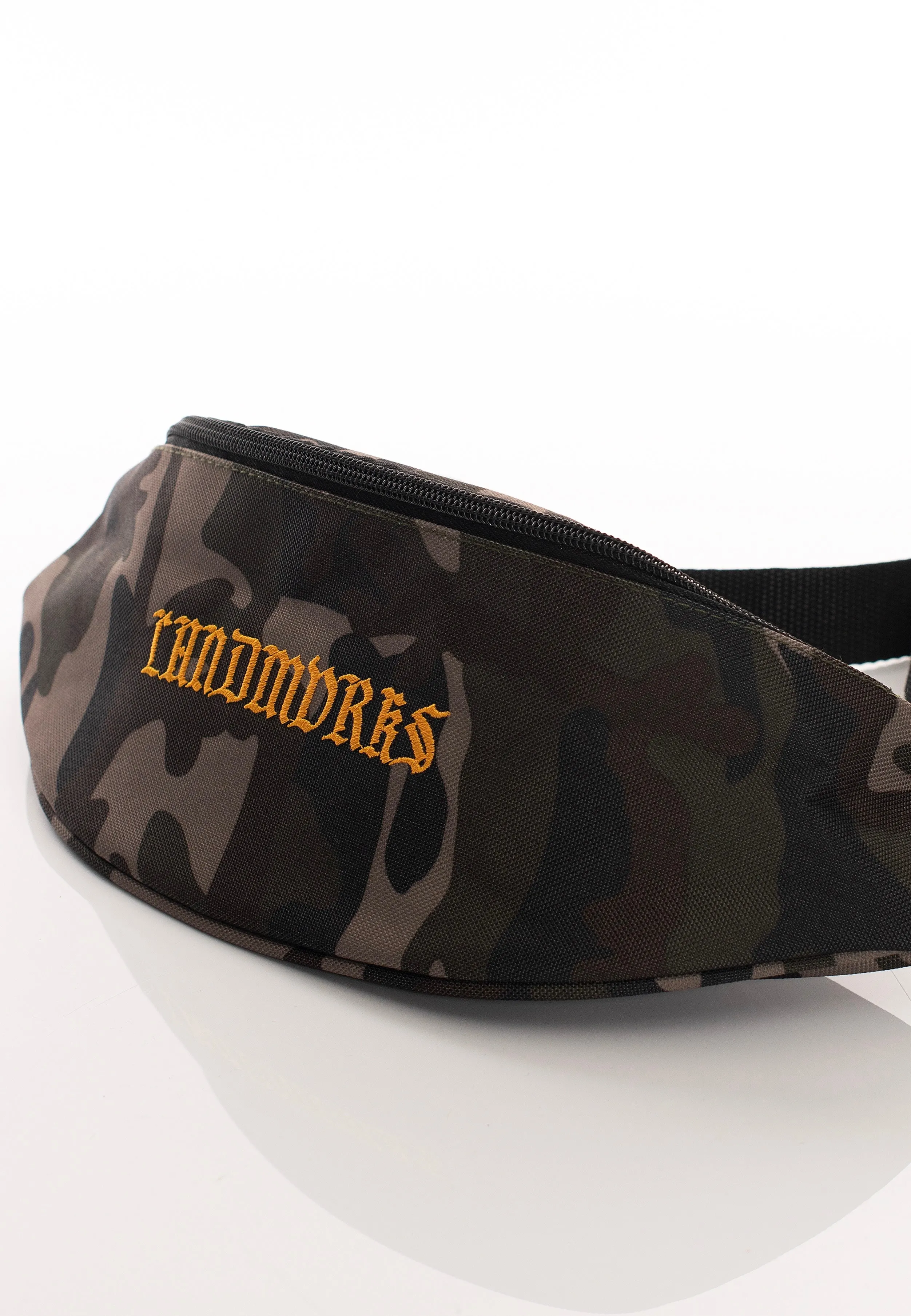 Landmvrks - Old Font Logo Camo - Hip Bag