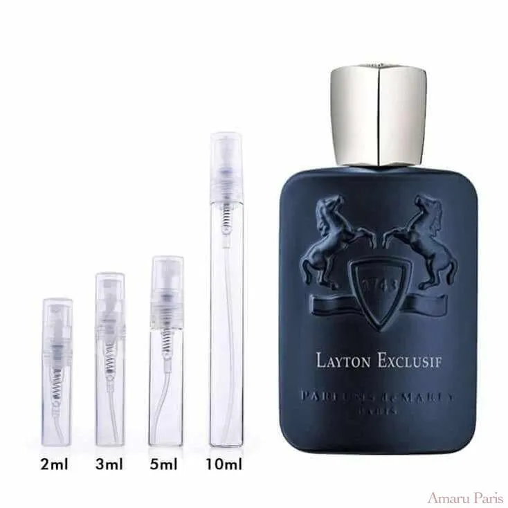 Layton Exclusif Parfums de Marly for women and men Decant Fragrance Samples