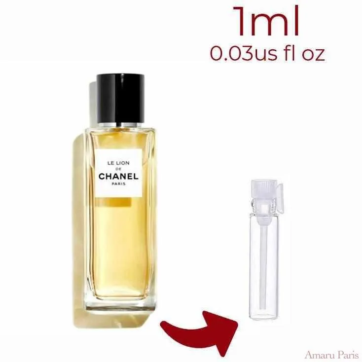 Le Lion Eau de Parfum Chanel for women and men Decant Samples