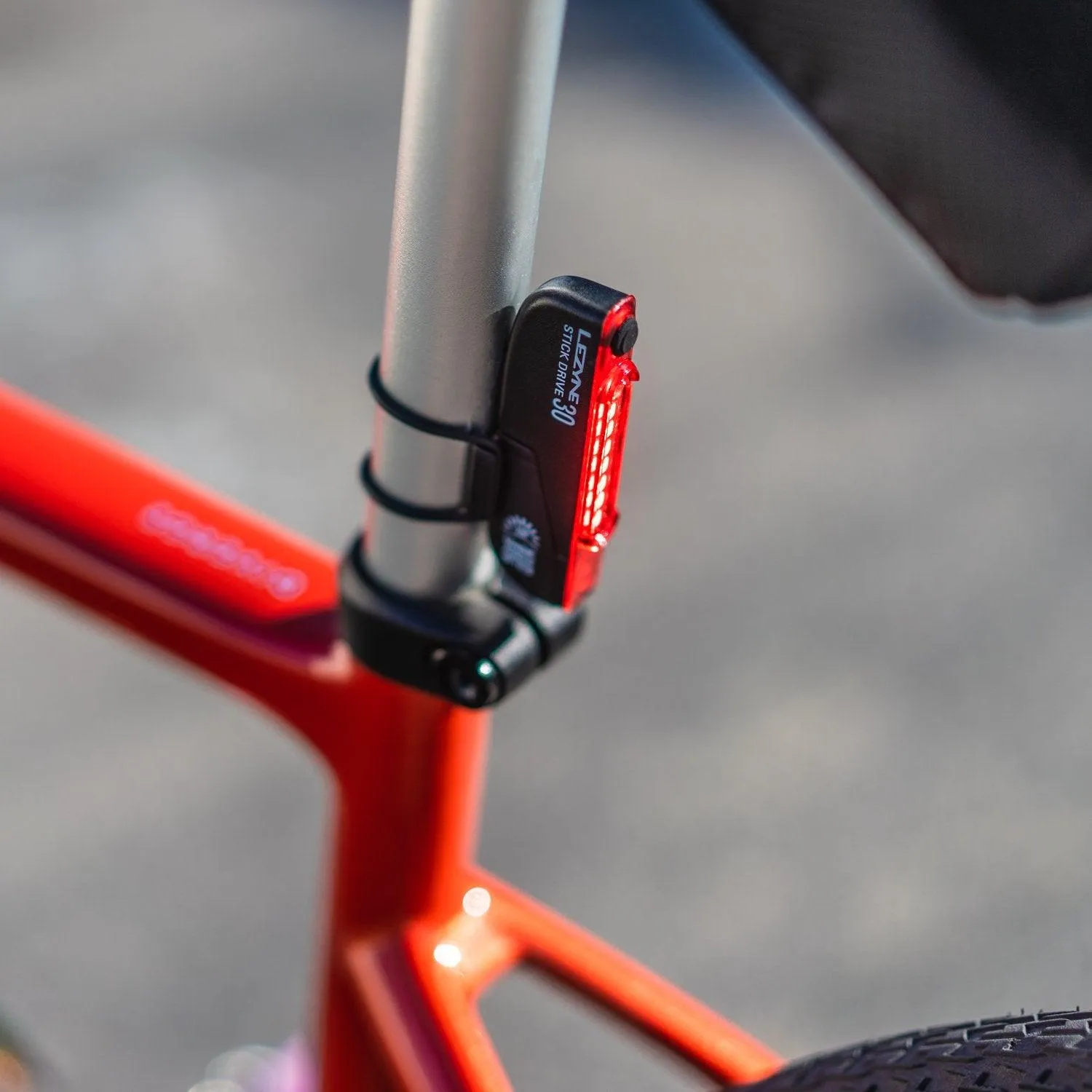 Lezyne Stick Drive 30 Rear Light (Black)