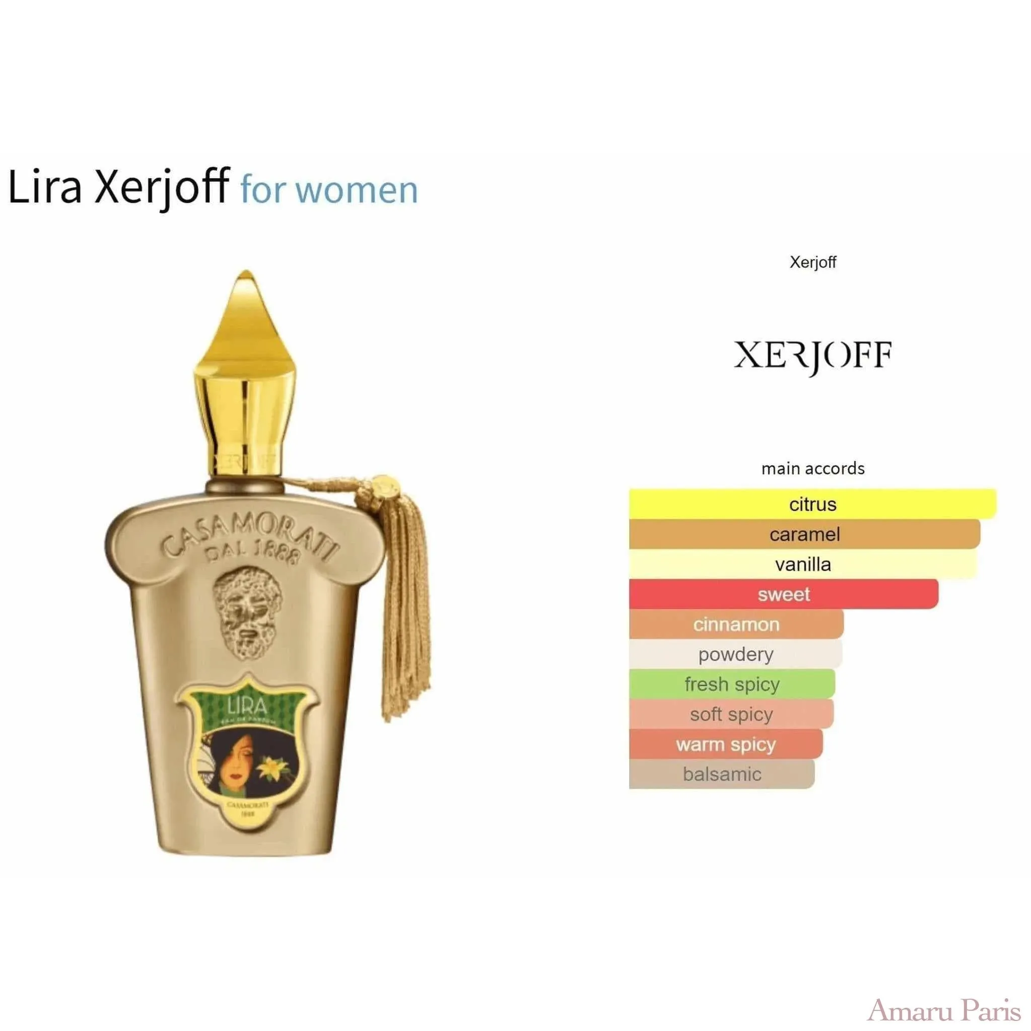 Lira Xerjoff for women Decant Fragrance Samples