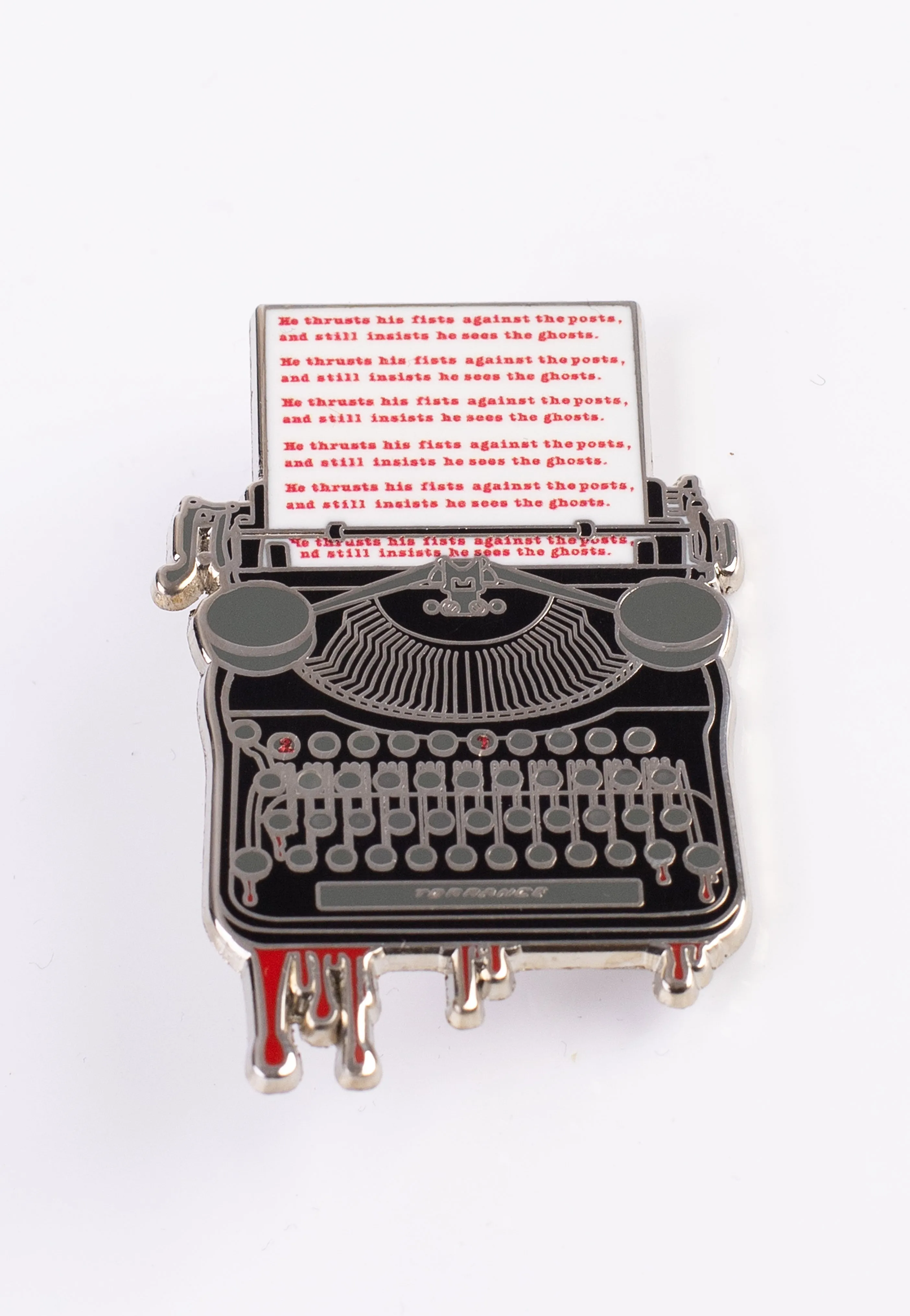 Lively Ghosts - Stephen King Lovers Black - Pin