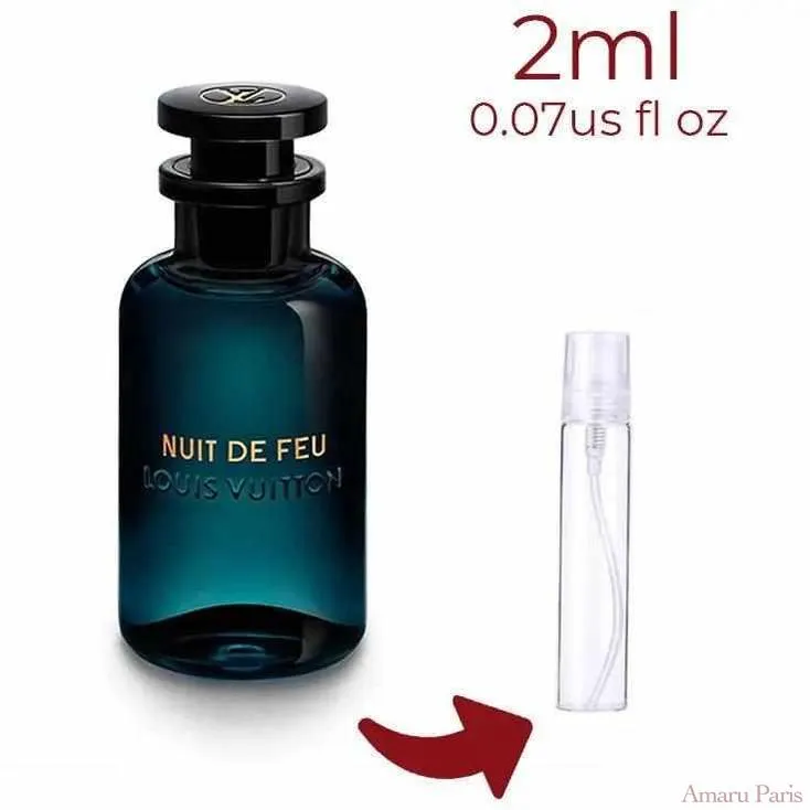 Louis Vuitton Night of Fire for women and men Decant Fragrance Samples