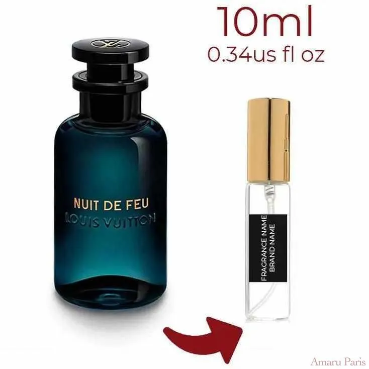 Louis Vuitton Night of Fire for women and men Decant Fragrance Samples