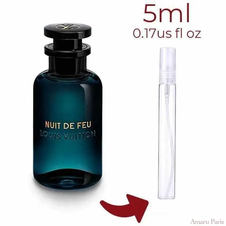 Louis Vuitton Night of Fire for women and men Decant Fragrance Samples