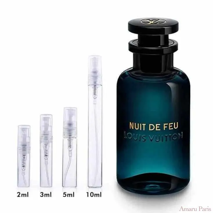 Louis Vuitton Night of Fire for women and men Decant Fragrance Samples