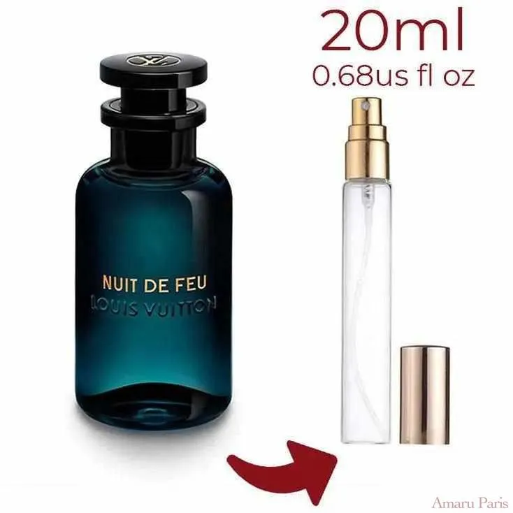 Louis Vuitton Night of Fire for women and men Decant Fragrance Samples