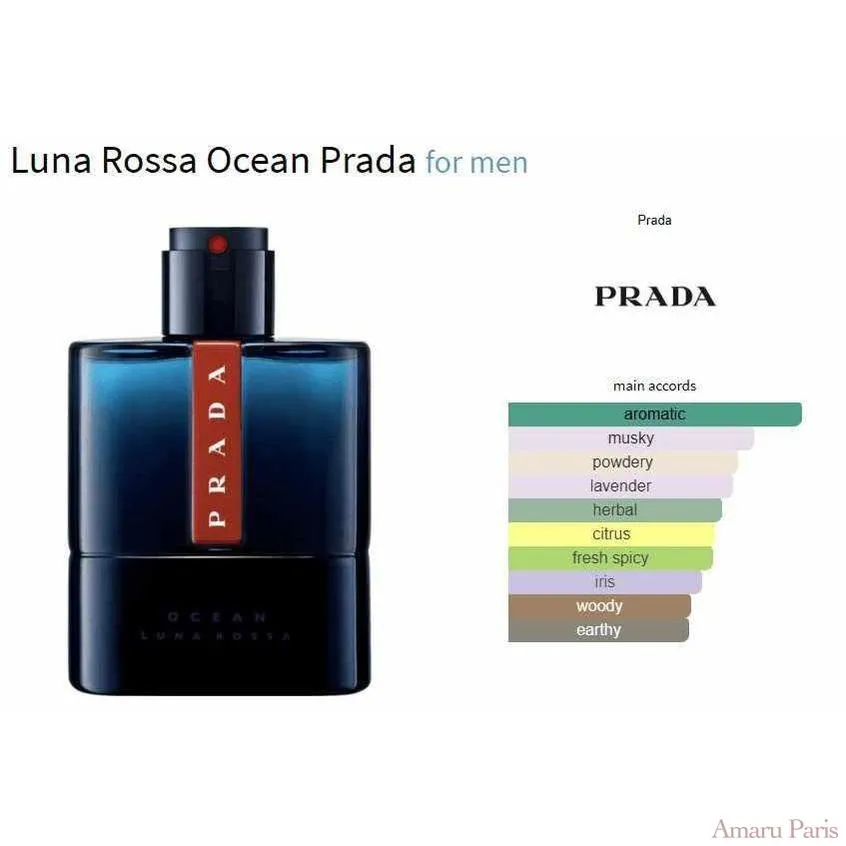 Luna Rossa Ocean Prada for men Decant Samples