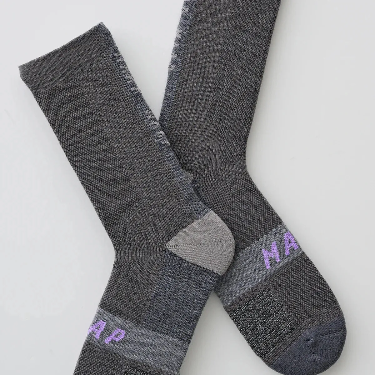 Maap Alt Road Merino socks - Grey