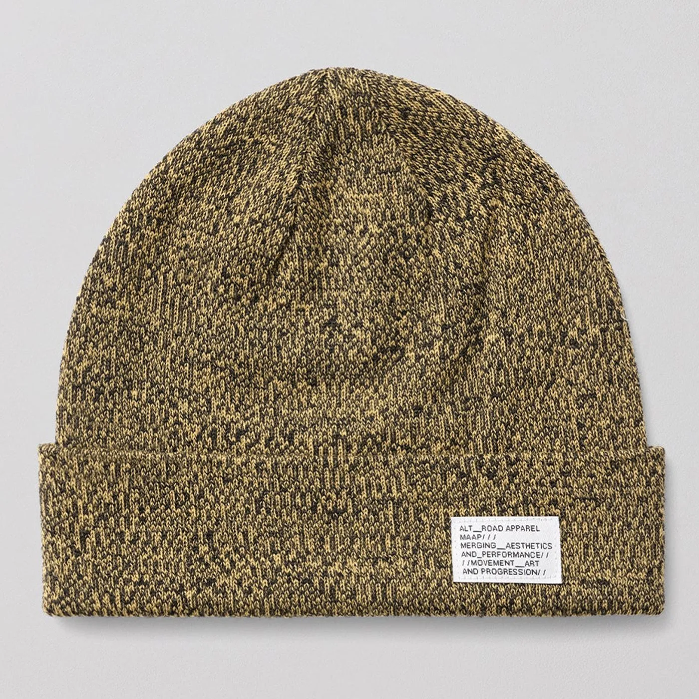 Maap Alt_Road Merino cap - Yellow