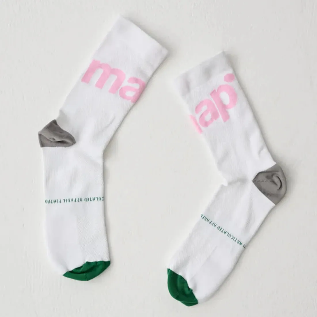 Maap Training Socks - White Pink